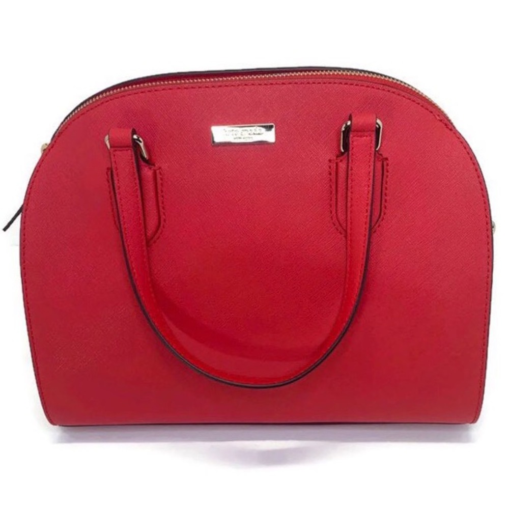❤️ NWT! Kate Spade Large Reilly Hot Chili Satchel - Picture 2 of 8